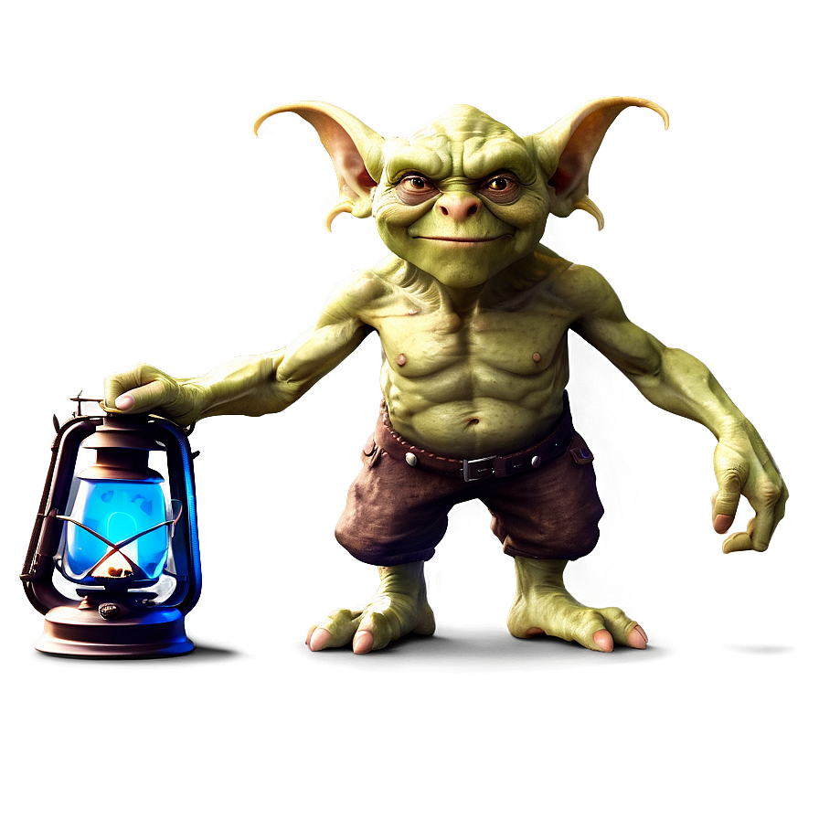 Goblin Holding A Lantern Png 05252024 PNG Image