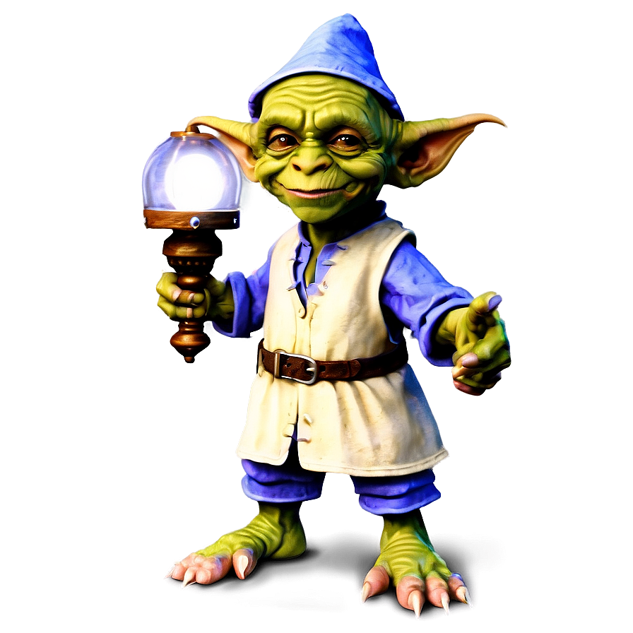 Goblin Holding A Lantern Png Fbi PNG Image