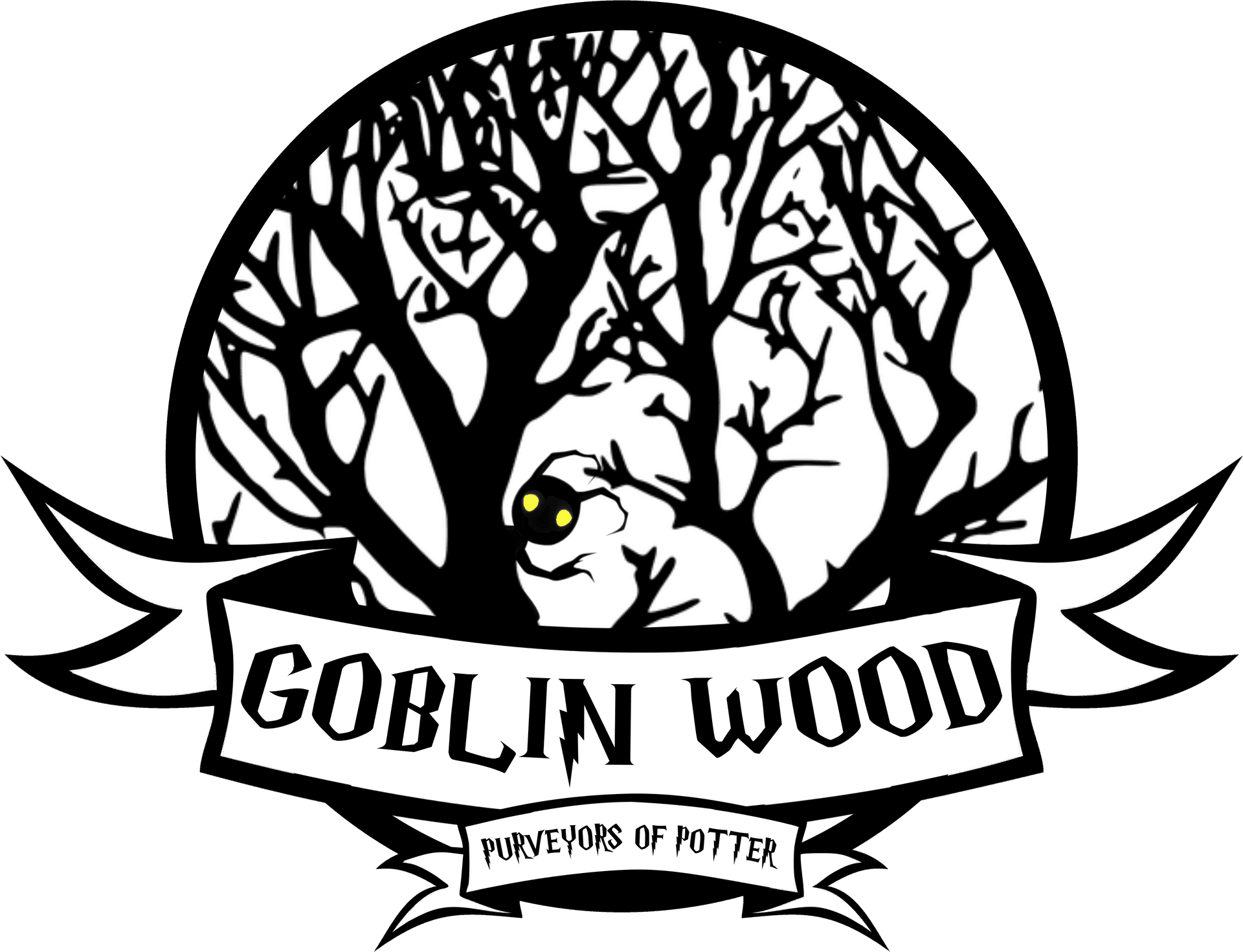 Goblin Wood Logo PNG Image