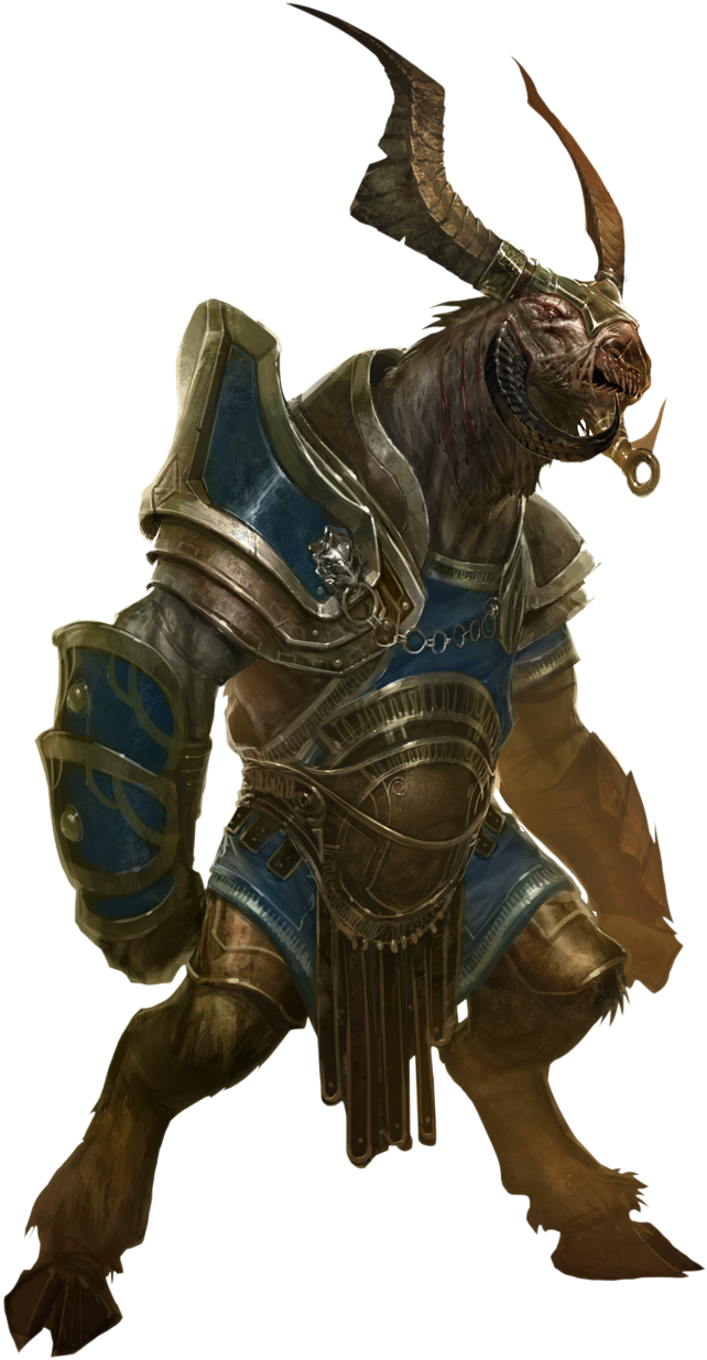 God_of_ War_ Minotaur_ Character_ Art PNG Image