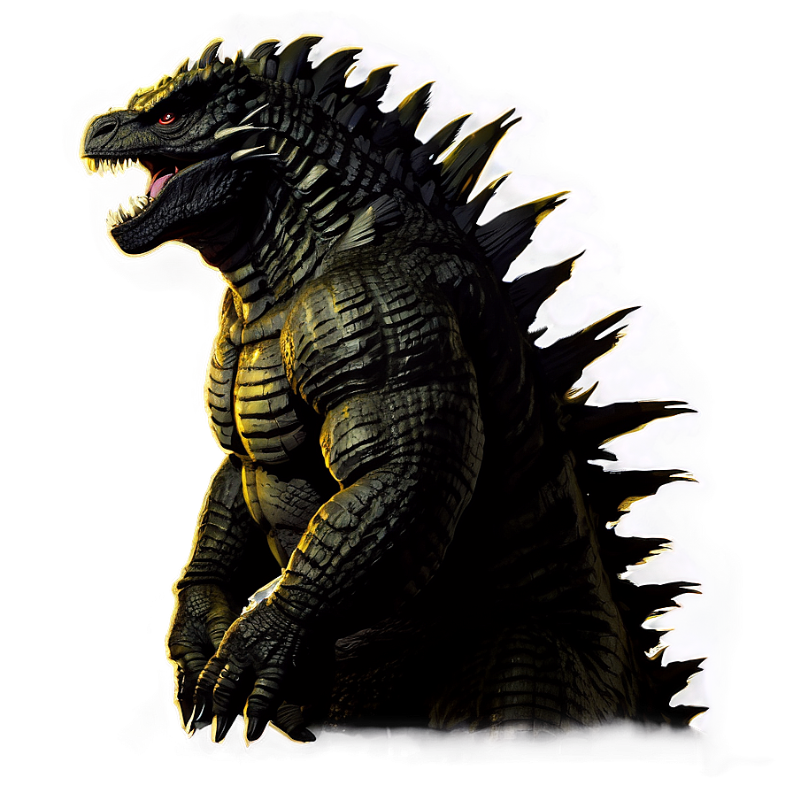 Godzilla Movie Poster Png Bst98 PNG Image