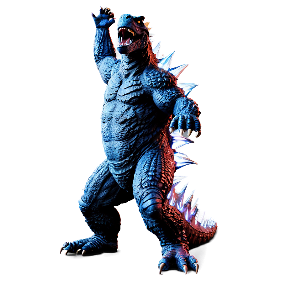 Godzilla Victory Pose Png Shf PNG Image