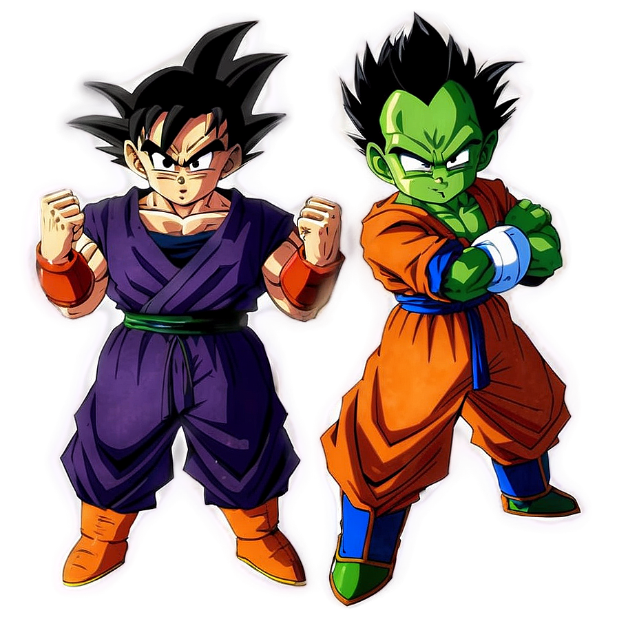 Gohan And Piccolo Team Png Gav PNG Image