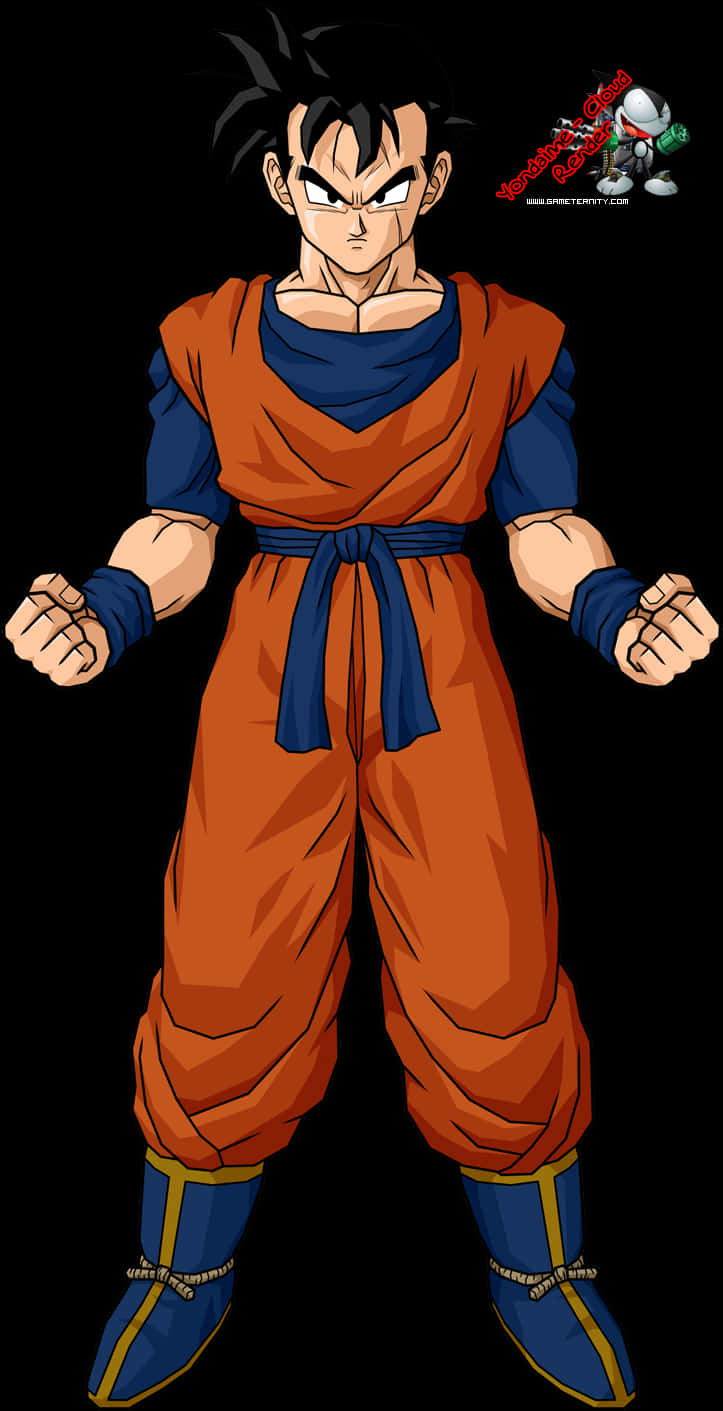 Gohan Readyfor Battle PNG Image