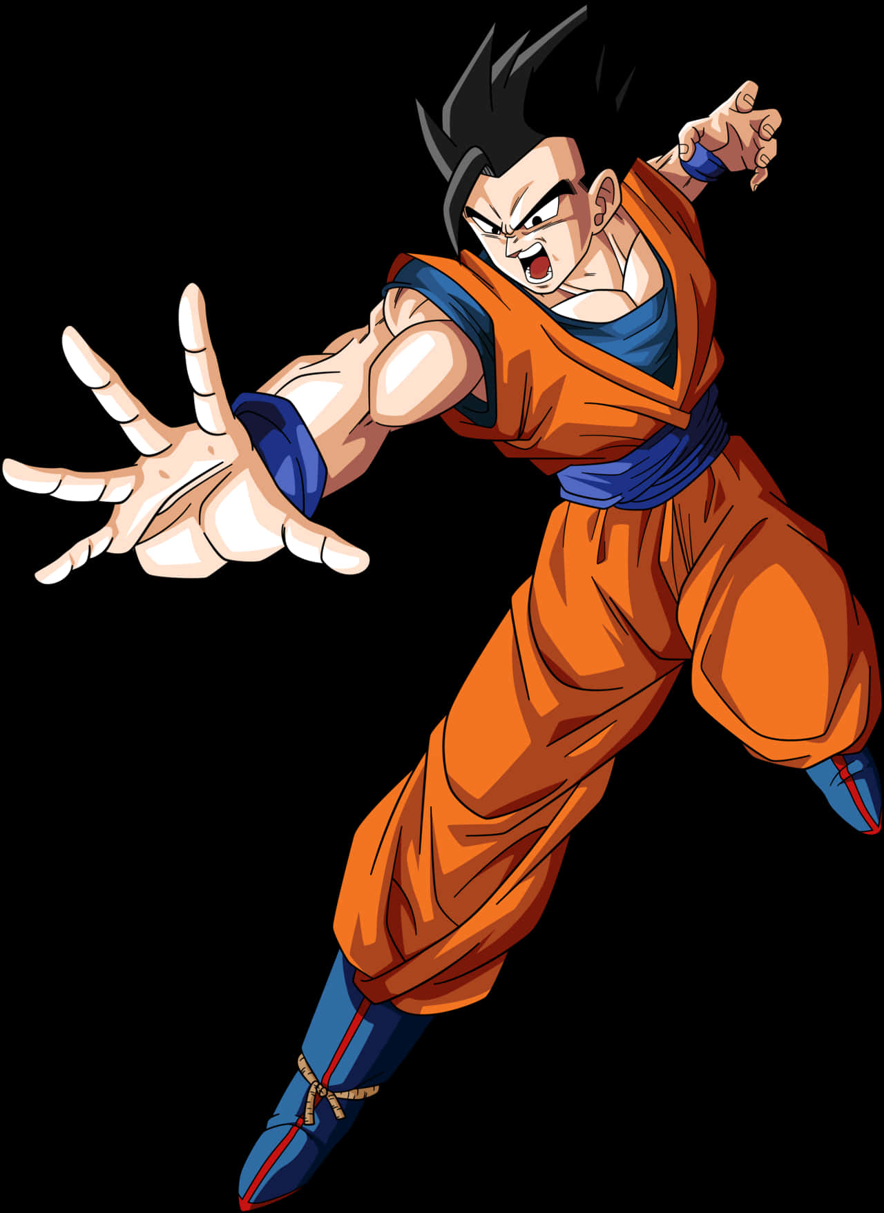 Gohan Readyfor Battle PNG Image