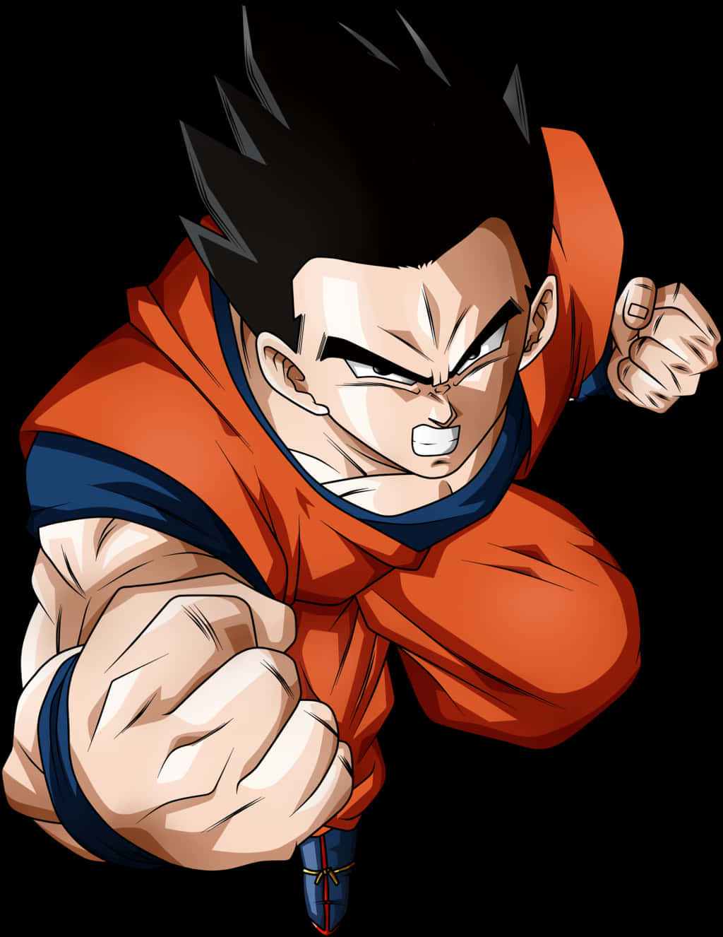 Gohan Readyfor Battle PNG Image