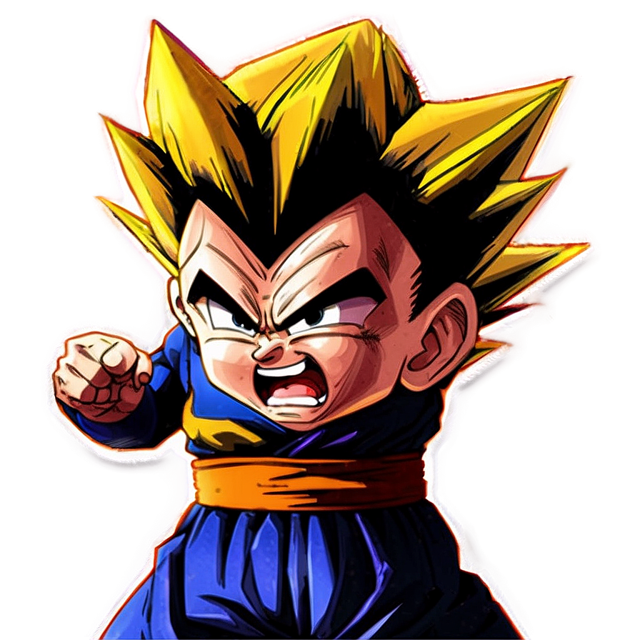 Gohan's Rage Transformation Png Ddb PNG Image