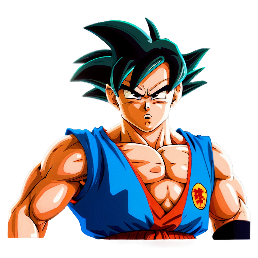 Goku Angry Expression Png Ibk PNG Image