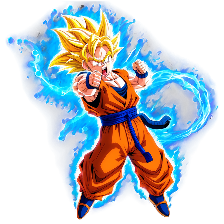 Goku Dragon Fist Explosion Png 19 PNG Image