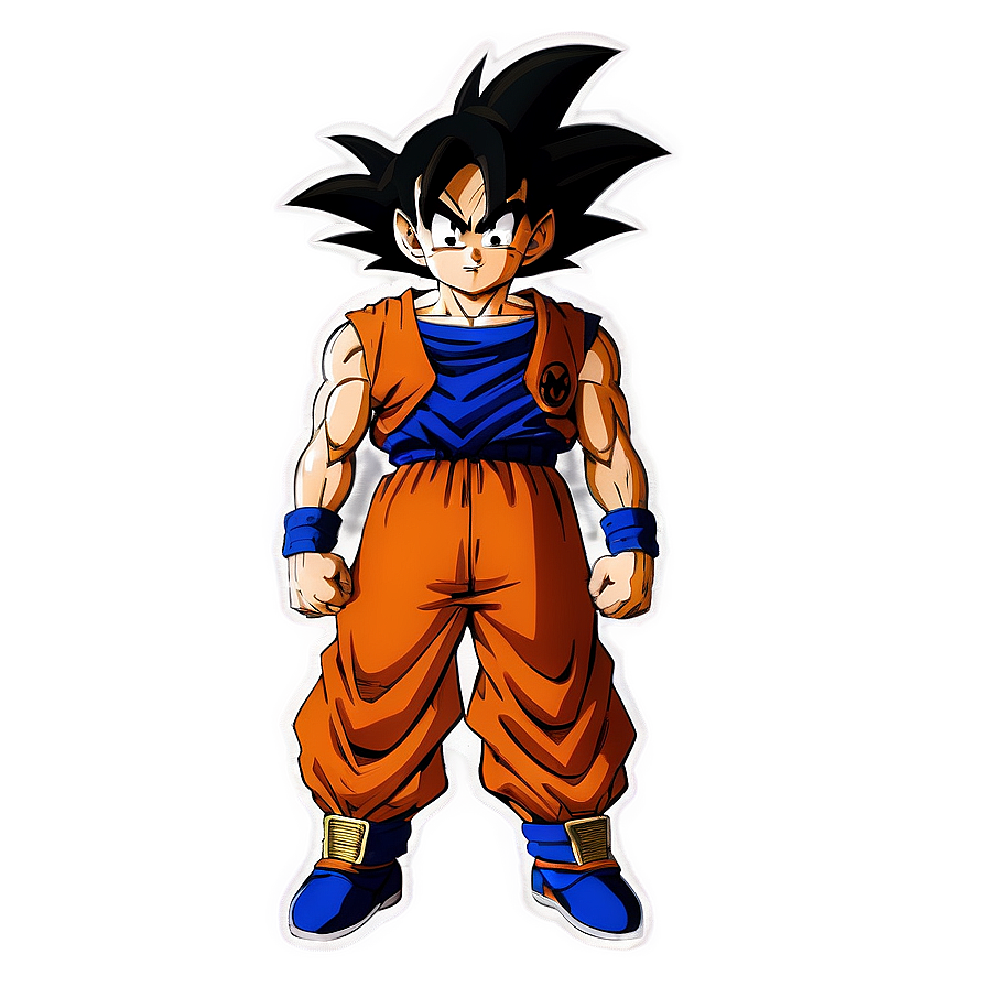 Goku Drip Trendy Outfit Png 06212024 PNG Image