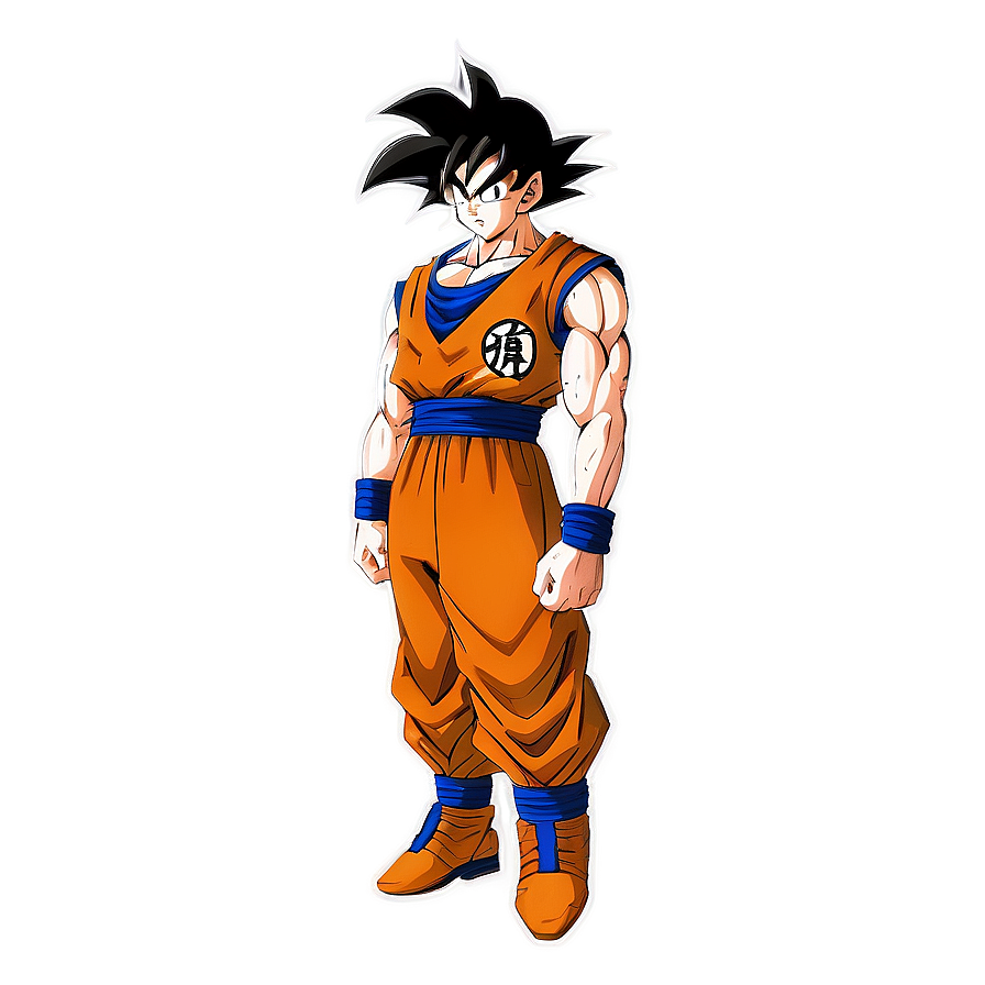 Goku Drip Wardrobe Png Gsp35 PNG Image