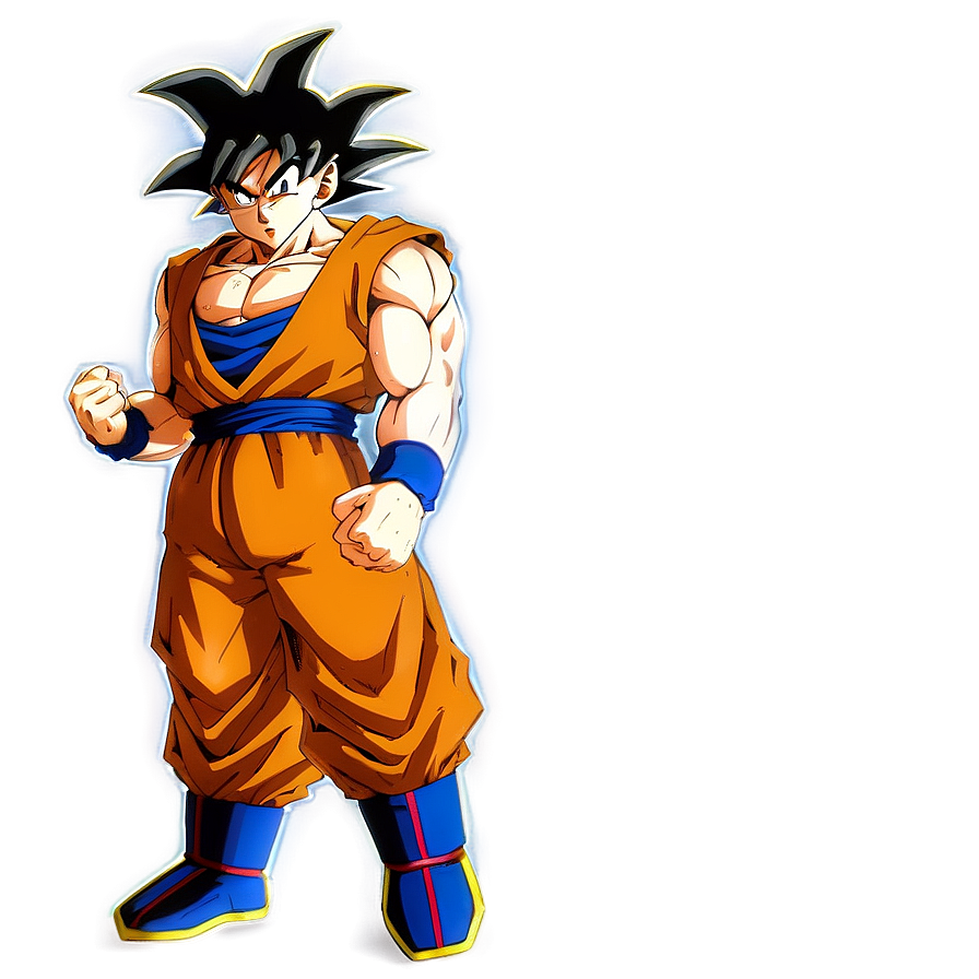 Goku Dynamic Stand Png Plv72 PNG Image