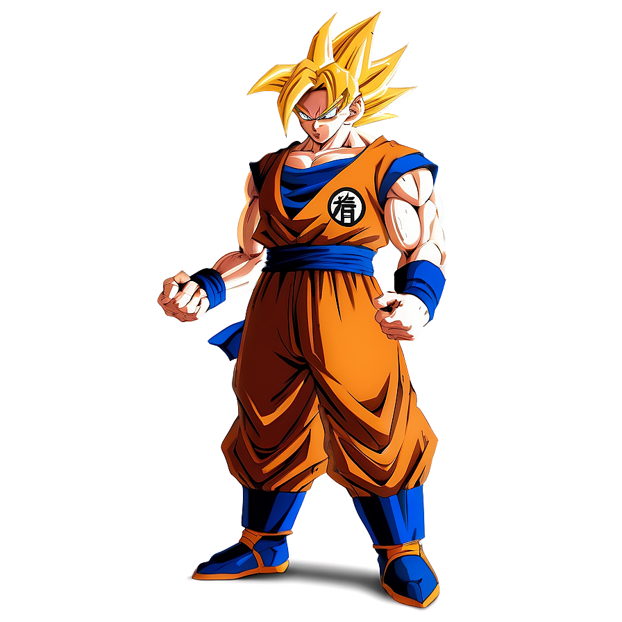 Goku Full Body Stand Png 42 PNG Image