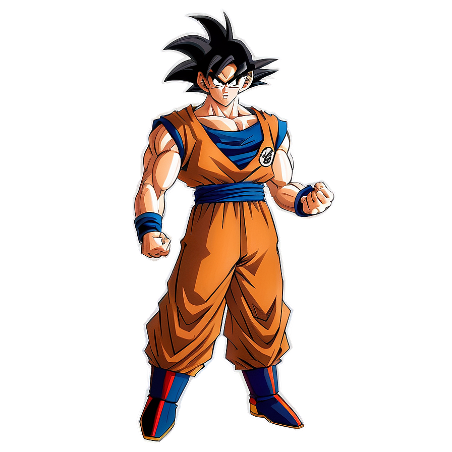 Goku Full Body Stand Png Udq PNG Image