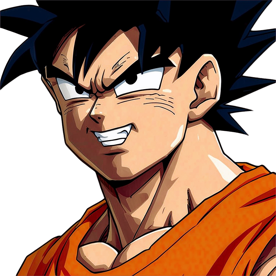 Goku Manga B PNG Image