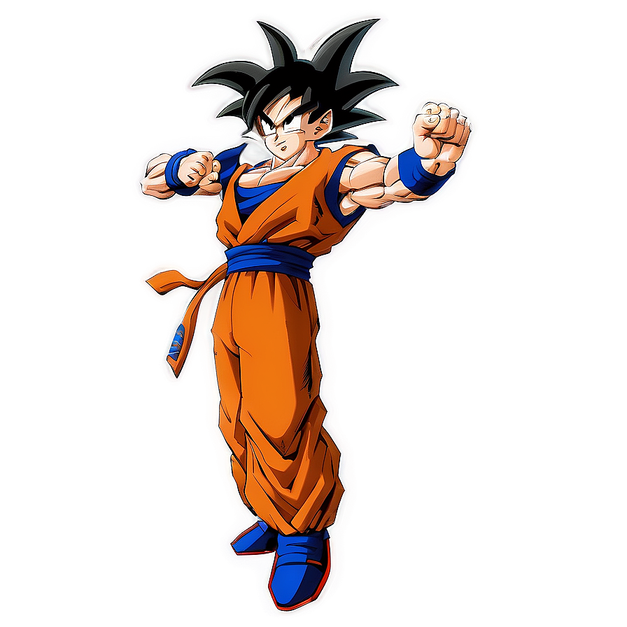 Goku Martial Arts Stand Png 14 PNG Image