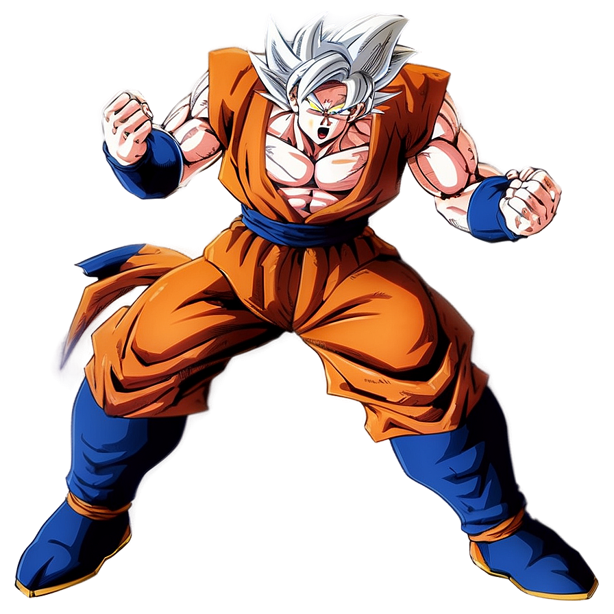 Goku Mastering Ultra Instinct Png 06132024 PNG Image