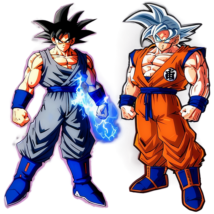 Goku Mastering Ultra Instinct Png Eke PNG Image