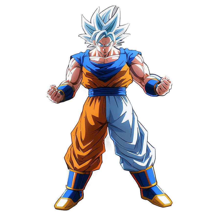 Goku Mastering Ultra Instinct Scene Png 44 PNG Image