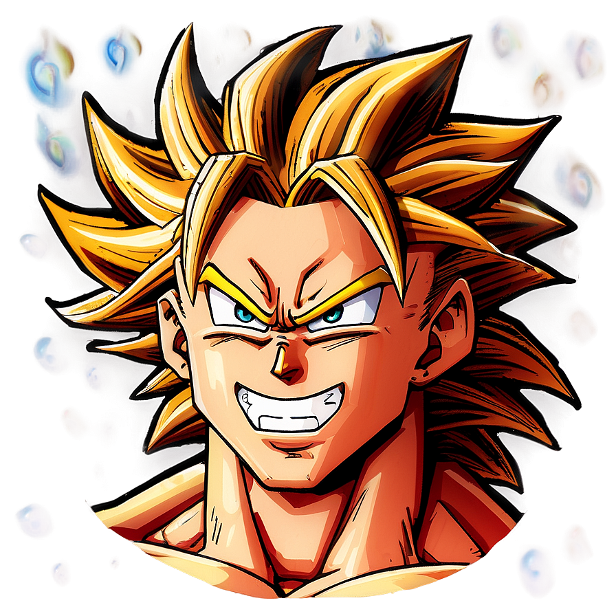 Goku's Ssj3 Hair Unleashed Png 06252024 PNG Image