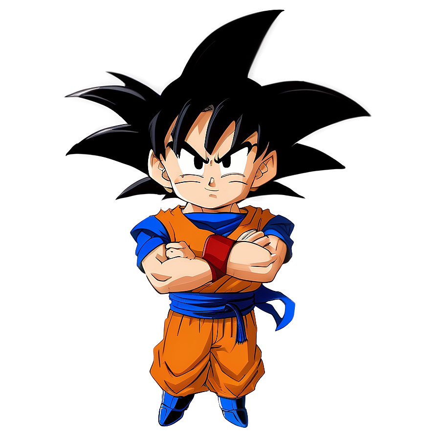 Goku Standing Calm Png Seu PNG Image