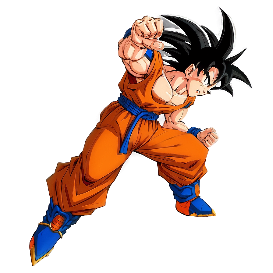 Goku Standing Firm Png Xbp PNG Image