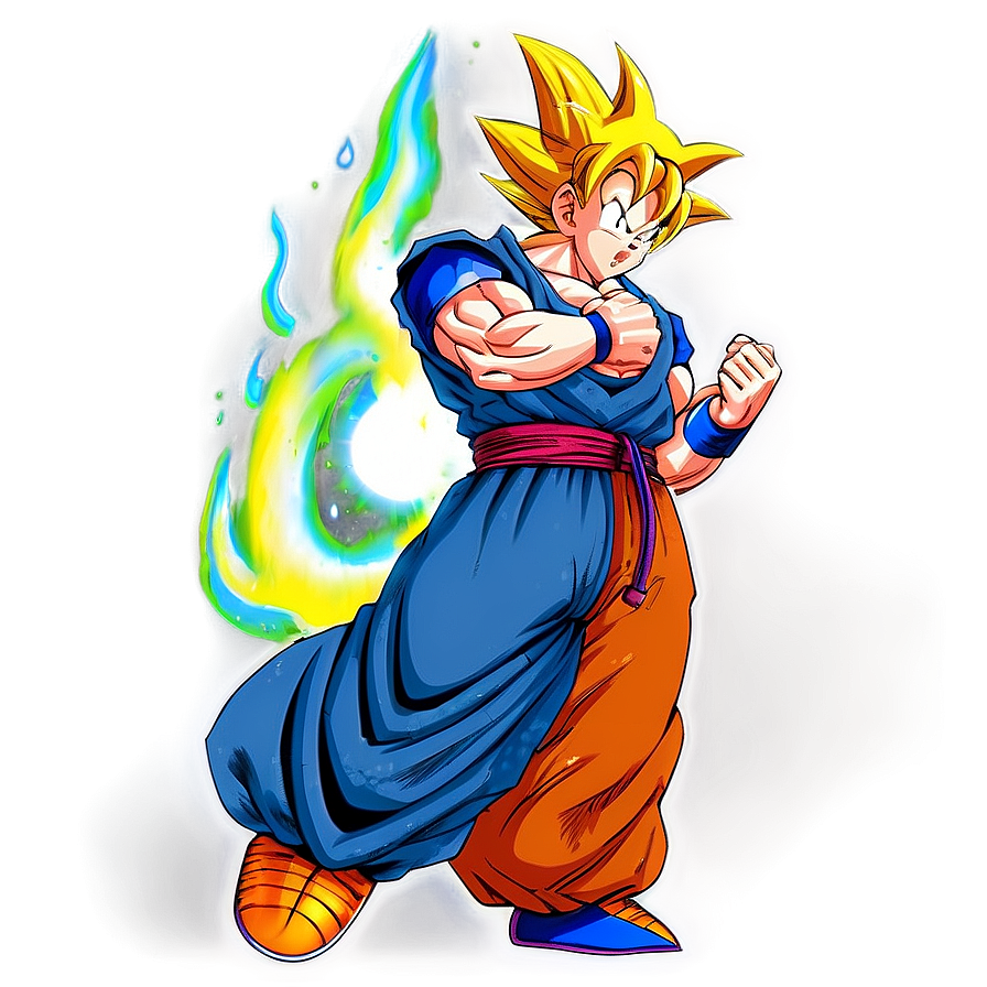 Goku Standing With Hope Png Erx40 PNG Image