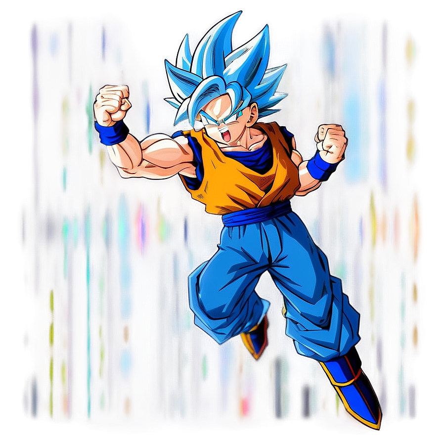 Goku Super Saiyan Blue Hair Png Xxd30 PNG Image