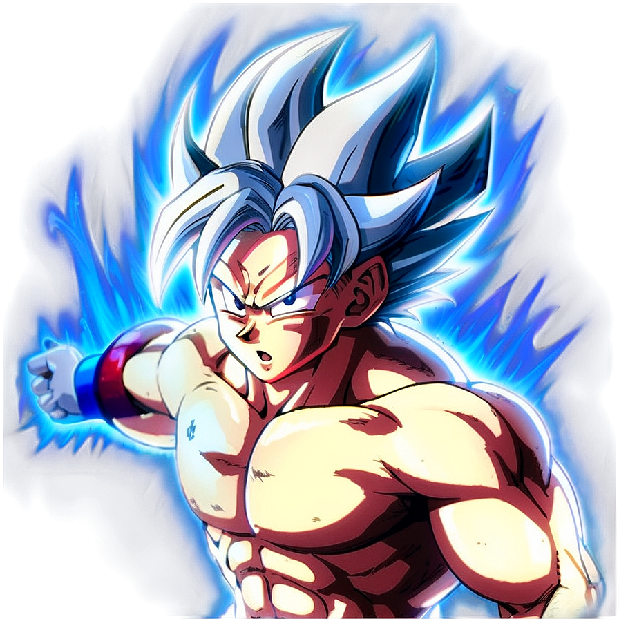 Goku Ultra Instinct Close-up Png 91 PNG Image