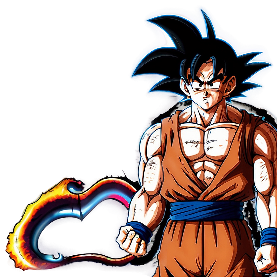 Goku Unbreakable Stand Png Knp PNG Image