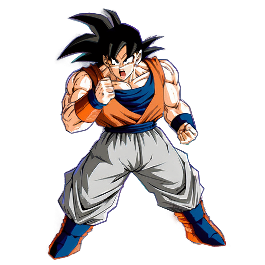 Goku Unyielding Stand Png Niq27 PNG Image