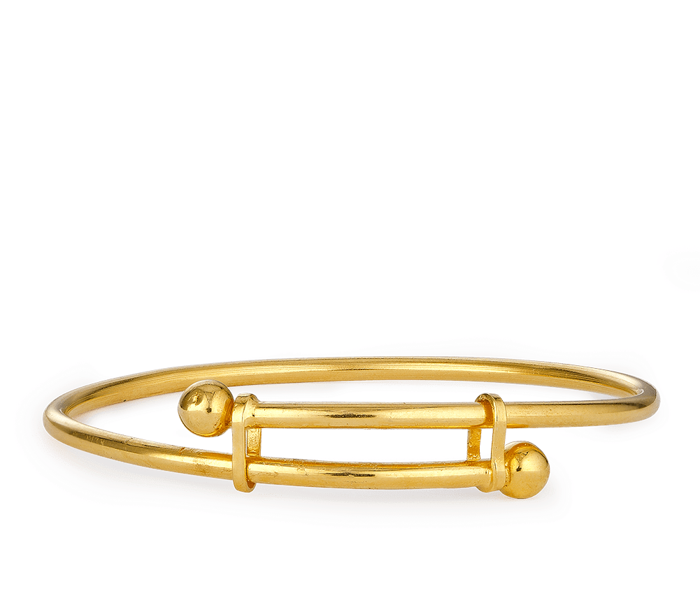 Gold Bangle Transparent Background PNG Image