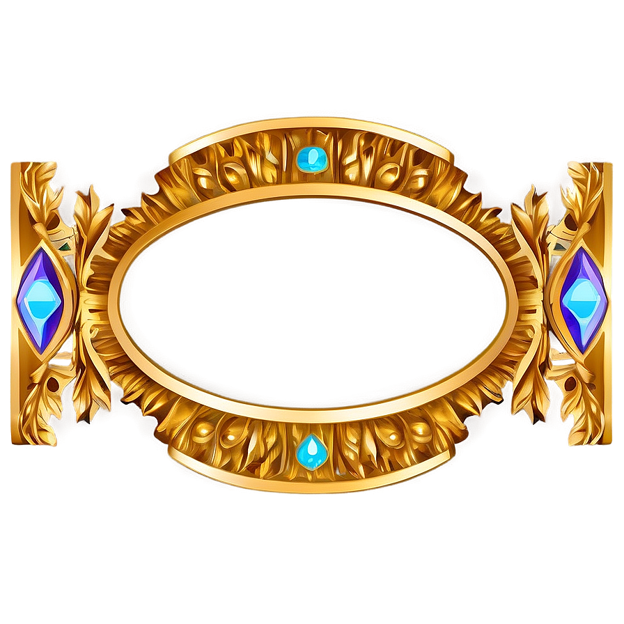 Gold Border Clipart Png 42 PNG Image