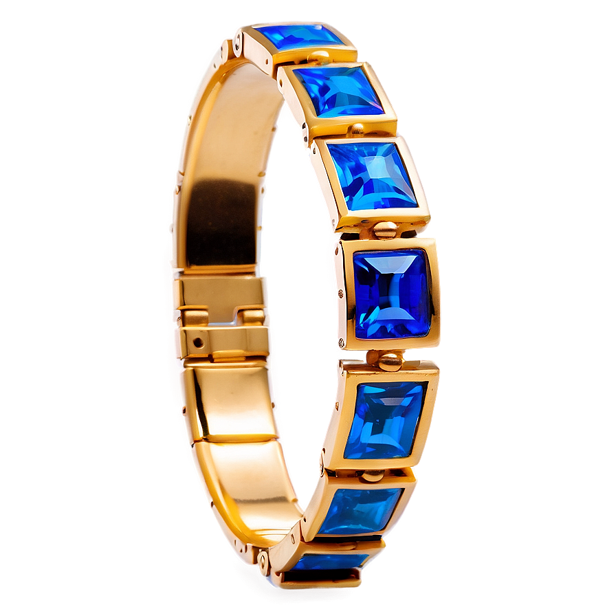 Gold Bracelet C PNG Image