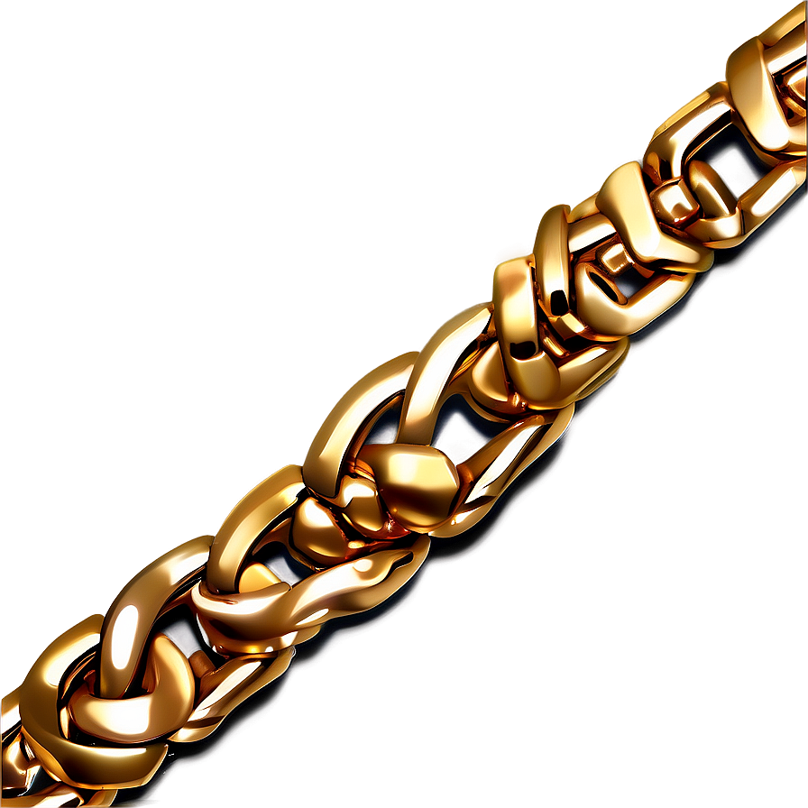 Gold Chain Set Png 80 PNG Image