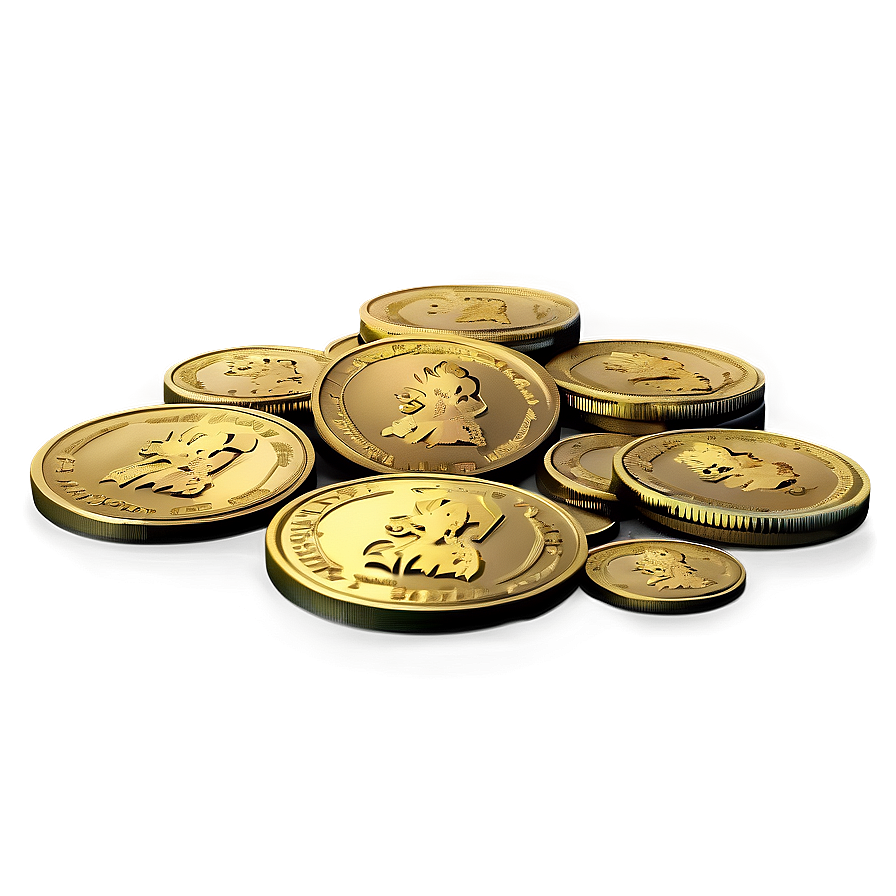 Gold Coin Pile Png 06272024 PNG Image