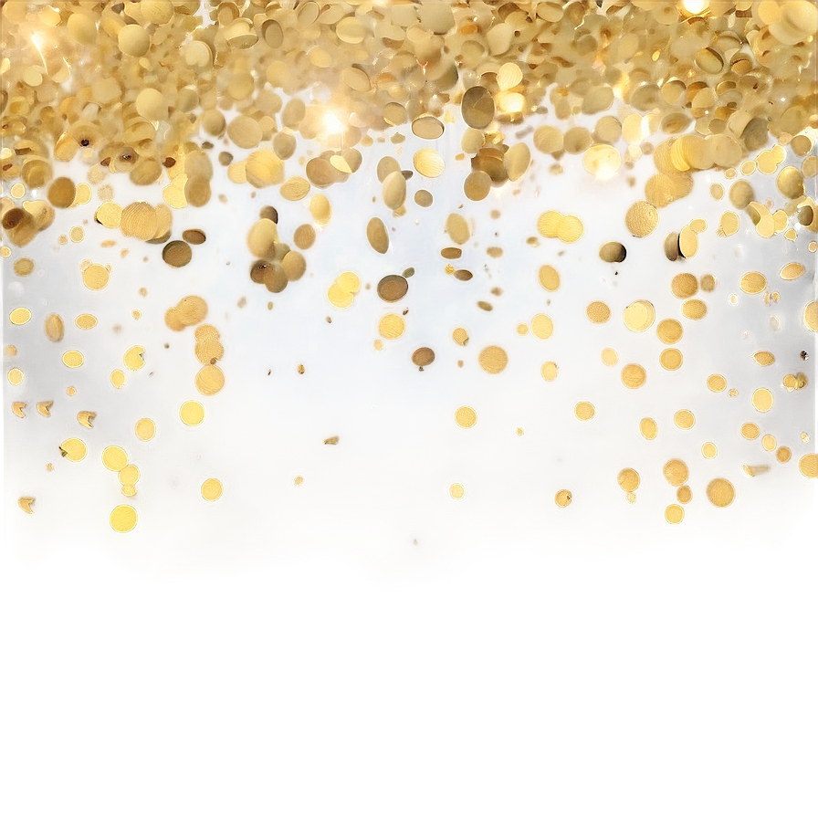 Gold Confetti Jubilee Png 05252024 PNG Image