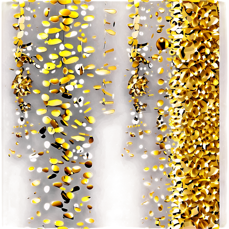 Gold Confetti Radiance Png 33 PNG Image