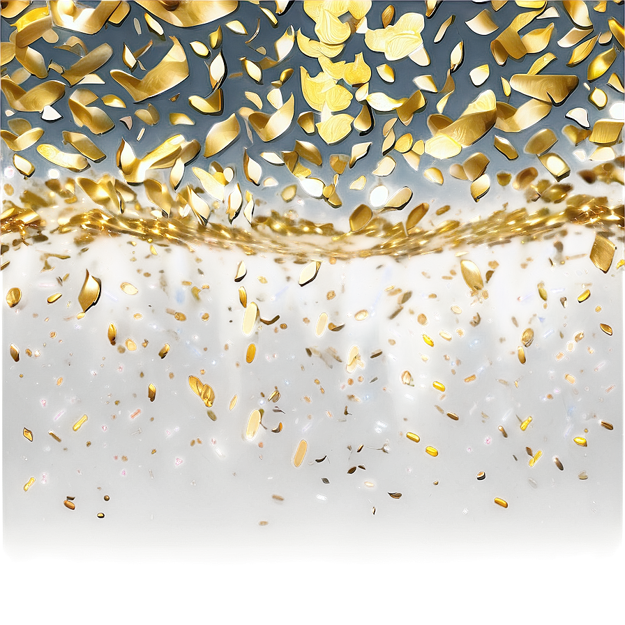 Gold Confetti Wonderland Png 05252024 PNG Image