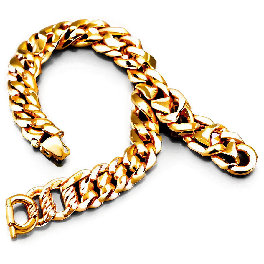 Gold Cuban Chain Png Tpw PNG Image