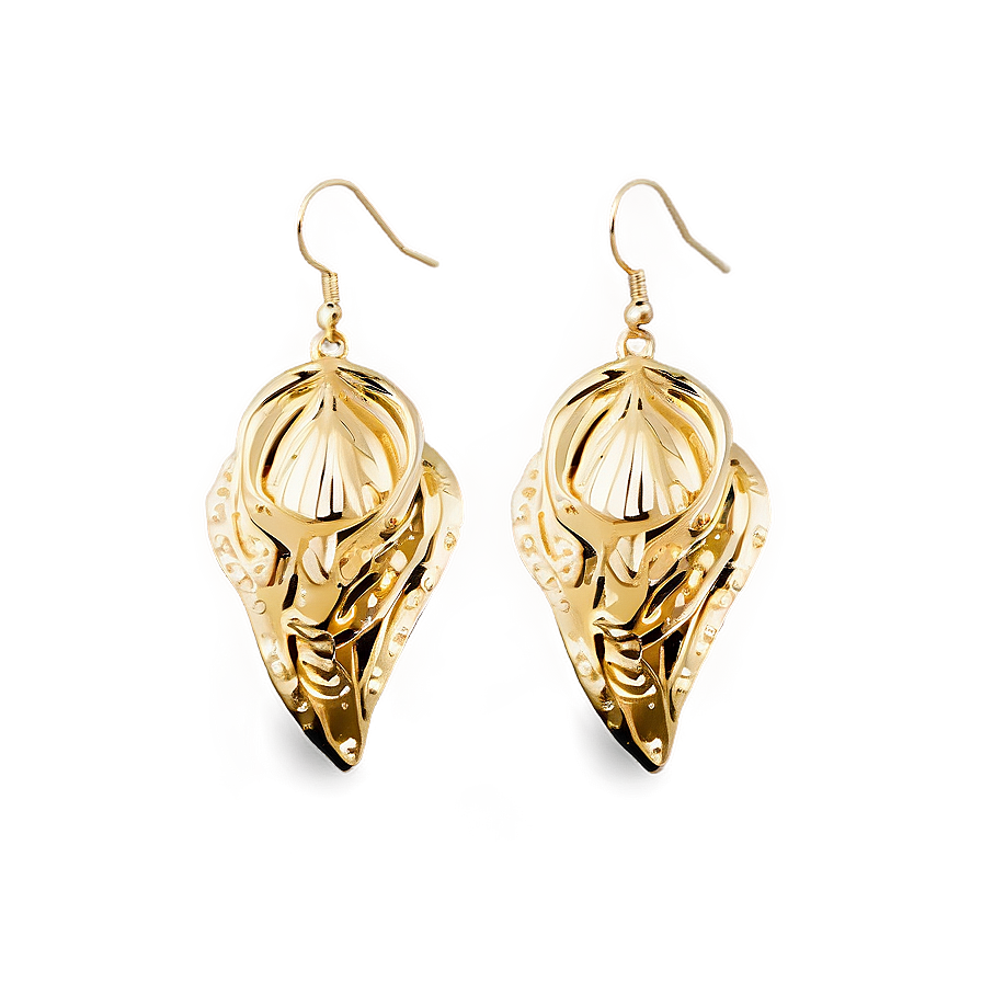 Gold Earring Set Png Nxc PNG Image