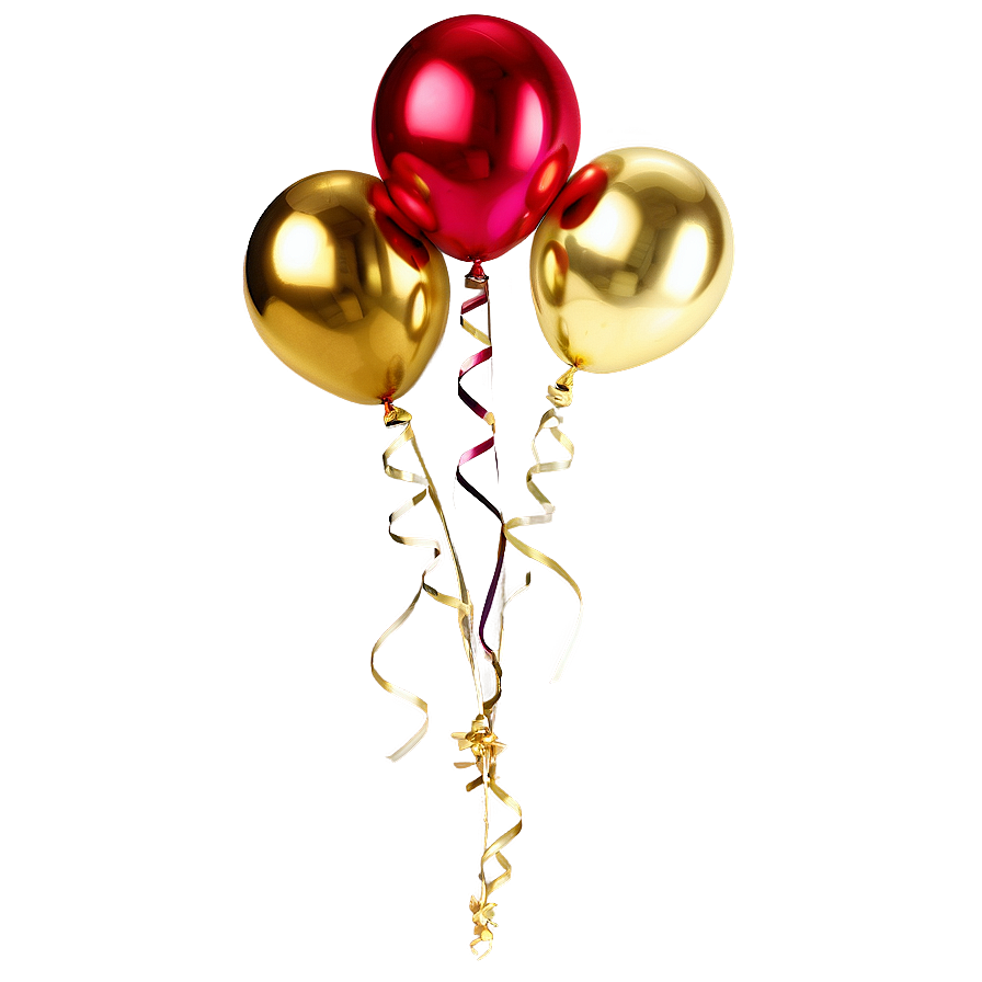 Gold Foil Balloon Png Opn PNG Image