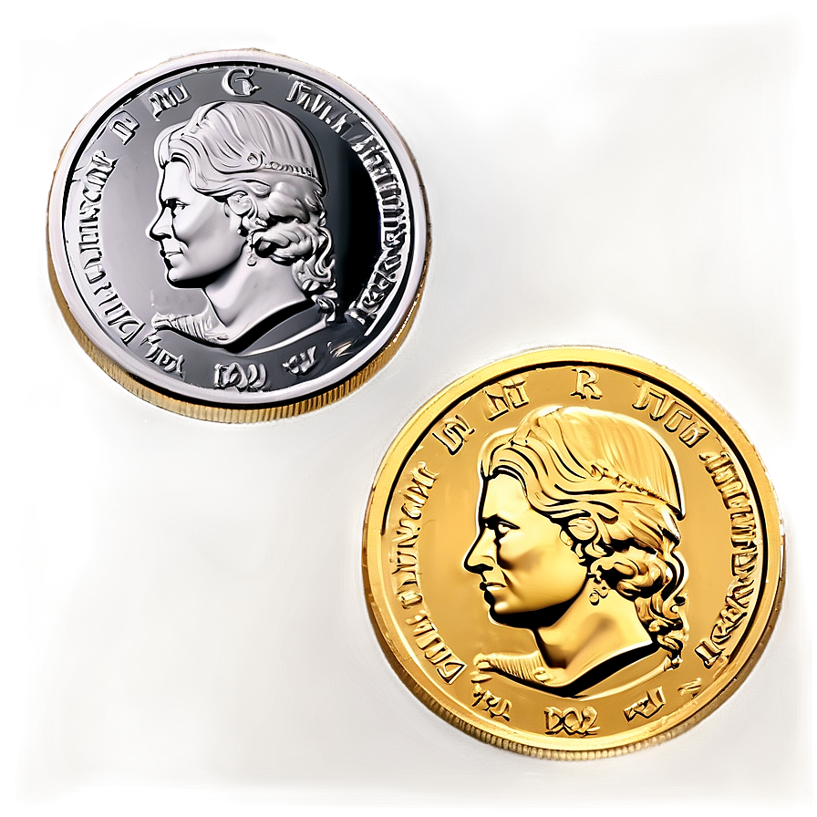 Gold Foil Coin Png Duh75 PNG Image