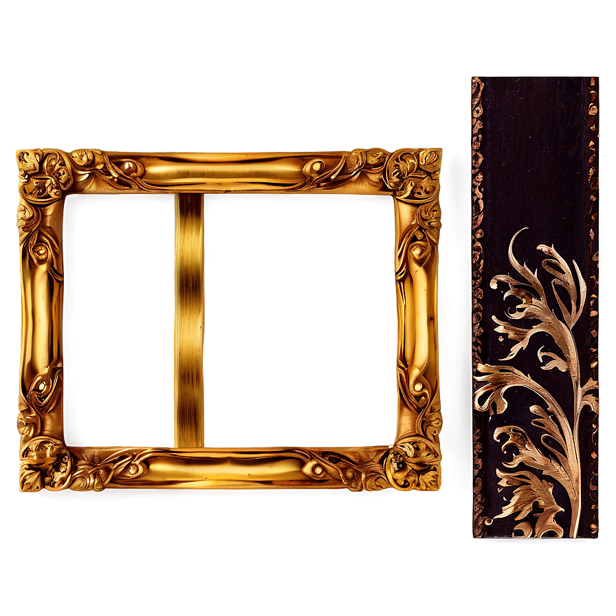 Gold Frame Border Png 66 PNG Image