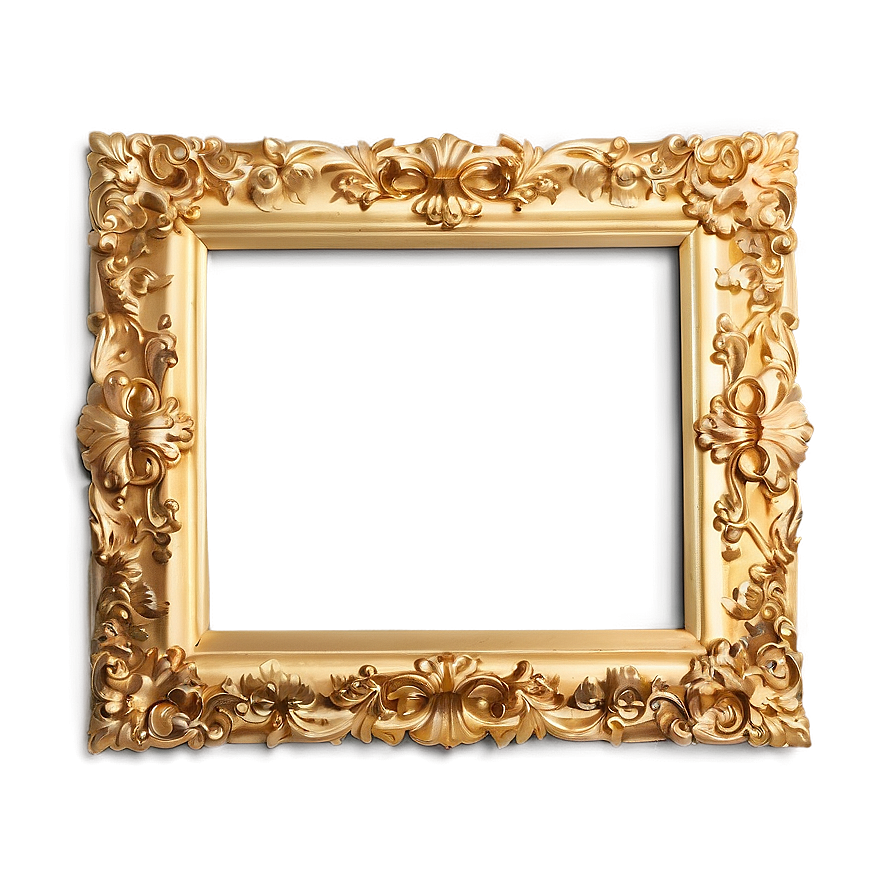 Gold Frame For Artwork Png 44 PNG Image