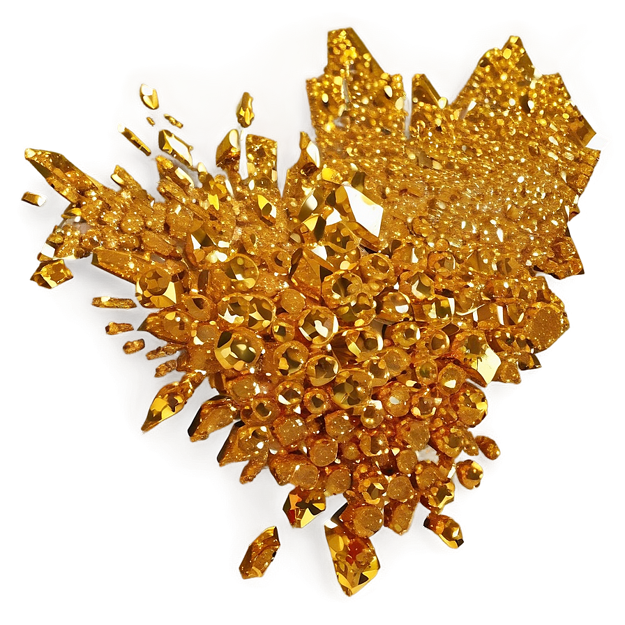 Gold Glitter Abstract Png 71 PNG Image