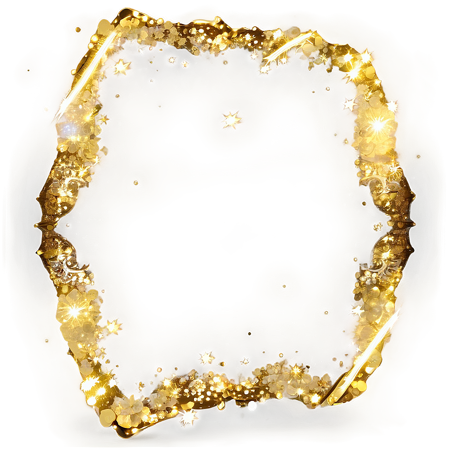 Gold Glitter Effect Png 50 PNG Image