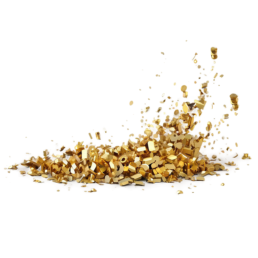 Gold Glitter Effect Png Ado47 PNG Image