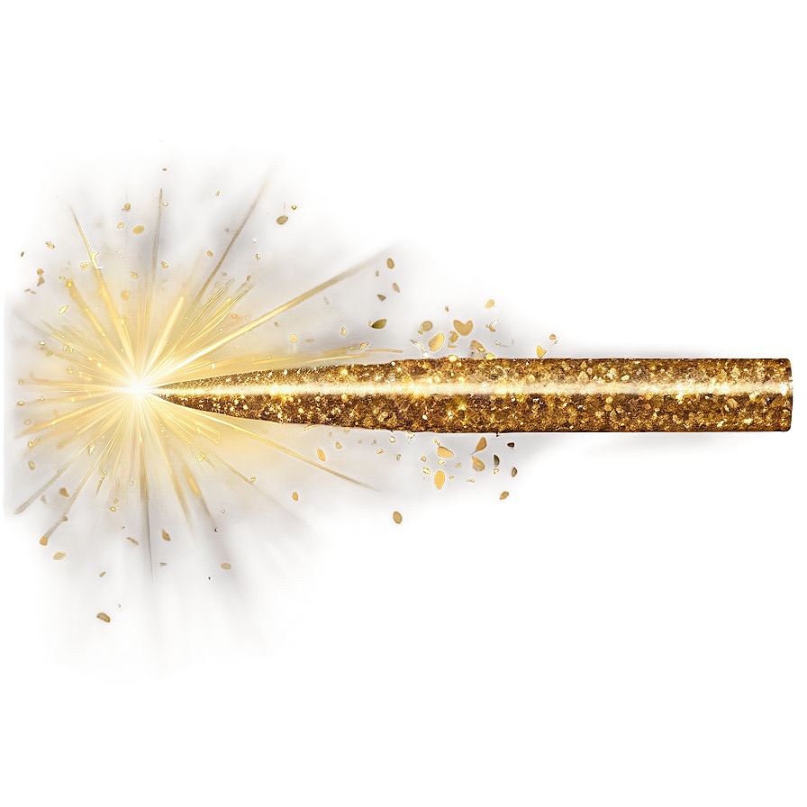 Gold Glitter Flare Png Uqm33 PNG Image