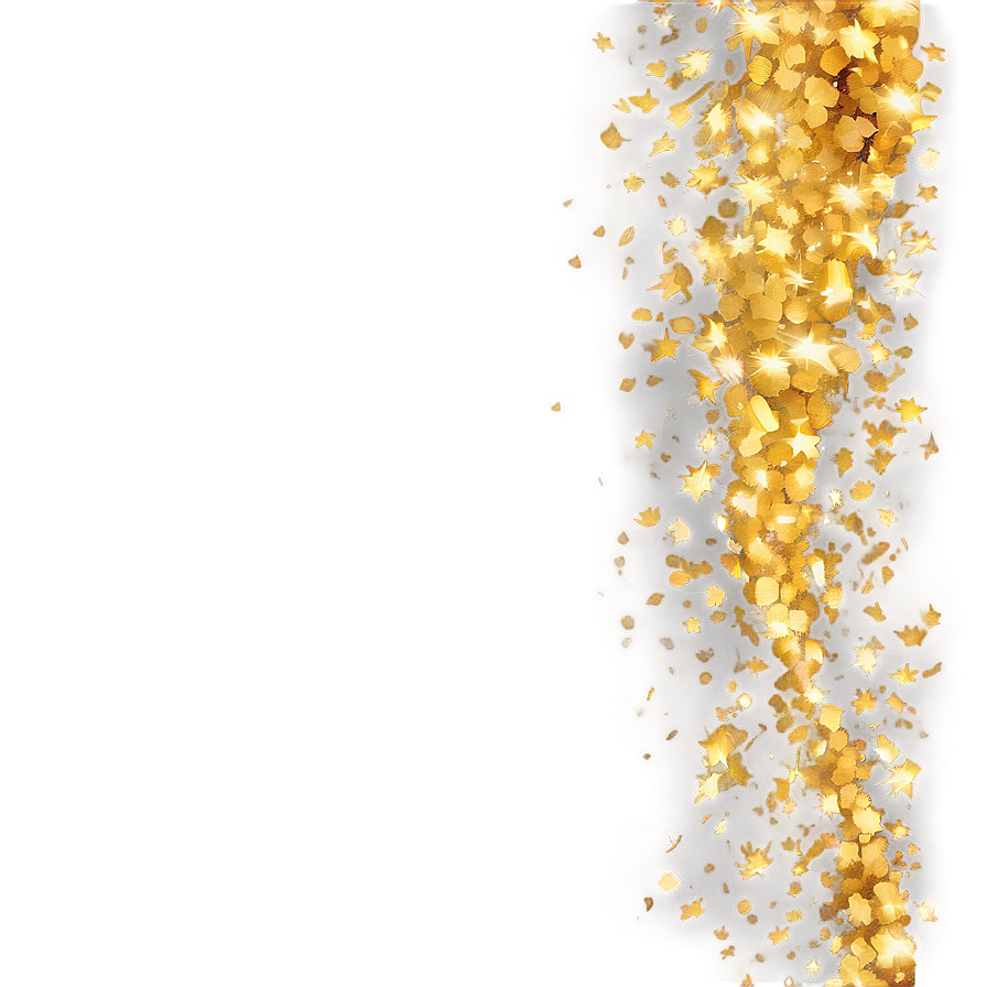 Gold Glitter Flicker Png 83 PNG Image